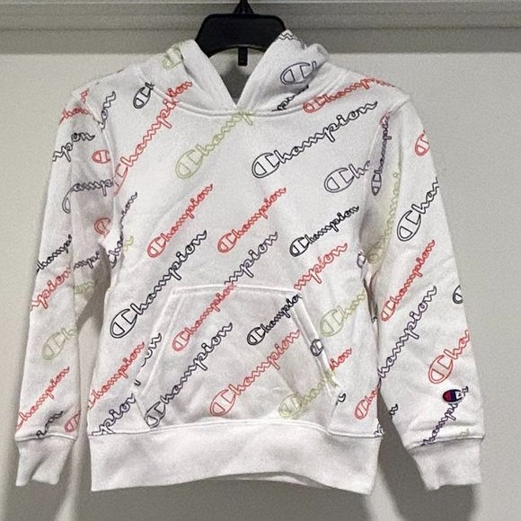 CHAMPION HOODIE WITH CHAMPION LOGOS - Picture 3 of 10